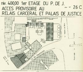 Genève. Bourg-de-Four 3. Extension du palais de justice