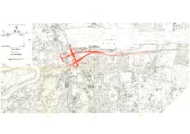 RN1a projet définitif section 7 situation, dépliant du DTP "Pont d'Aigues-vertes OA 416&quot...