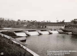 Usine et barrage de Rheinau