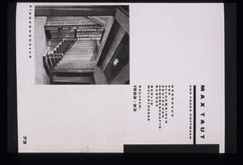 Taut Max - Verbandhaus Deutscher Buchdrücker - 1924/26: diapositive