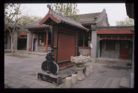 Chine - Pekin - Maison à cours: diapositive