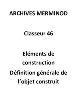 élements construction, école française 01 (PDF)