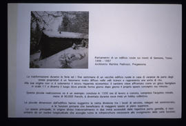 Pedrozzi Martino - restauration d'un rustico - 1995/98: diapositive