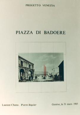 Venezia/Badoere. Concours d'idées