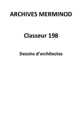 dessins d'architectes 01 (PDF)