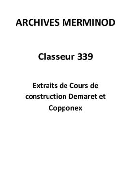extraits cours Copponex & Démaret 01 (PDF)