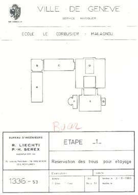 Genève. École Le-Corbusier