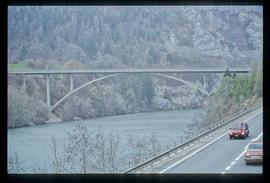 Pont sur le Rhin: diapositive
