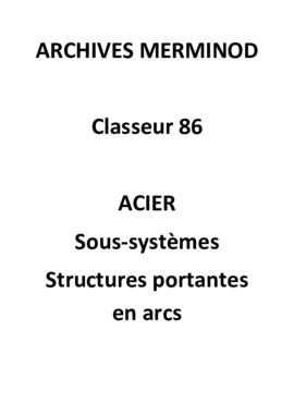 sous-systèmes: structures portantes en arcs 01 (PDF)