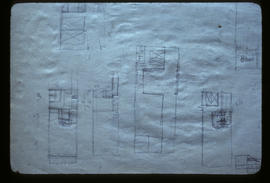 Le Corbusier - cahier de dessins n.9: diapositive