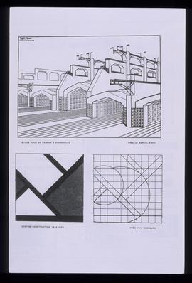 Architecture Vivante. PE 1927. Hangar à dirigeables et contre-construction: diapositive