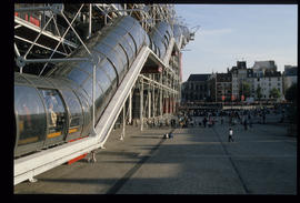 Centre Pompidou Beaubourg: diapositive
