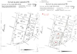 Collonge-Bellerive. Ch. des Six-Bouleaux et ch. du port de Bellerive. Construction de 7 villas en...