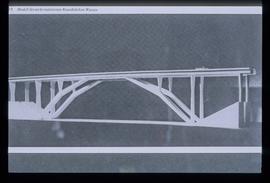 Pont sur le Rhin: diapositive