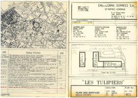 Genève. Chemin Frisco 2-3-5-7 et chemin des Tulipiers 9-11-13. Opérations Les Tulipiers - ensembl...