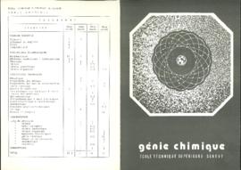 1975 E.T.S. chimique, mécanique architecture électrique mécanique civil