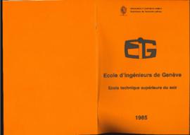 1985 E.I.G. soir architecture génie civil mécanique électrique