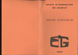 1983 E.I.G. génie chimique