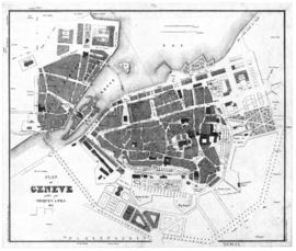 Plan de Genève 1855